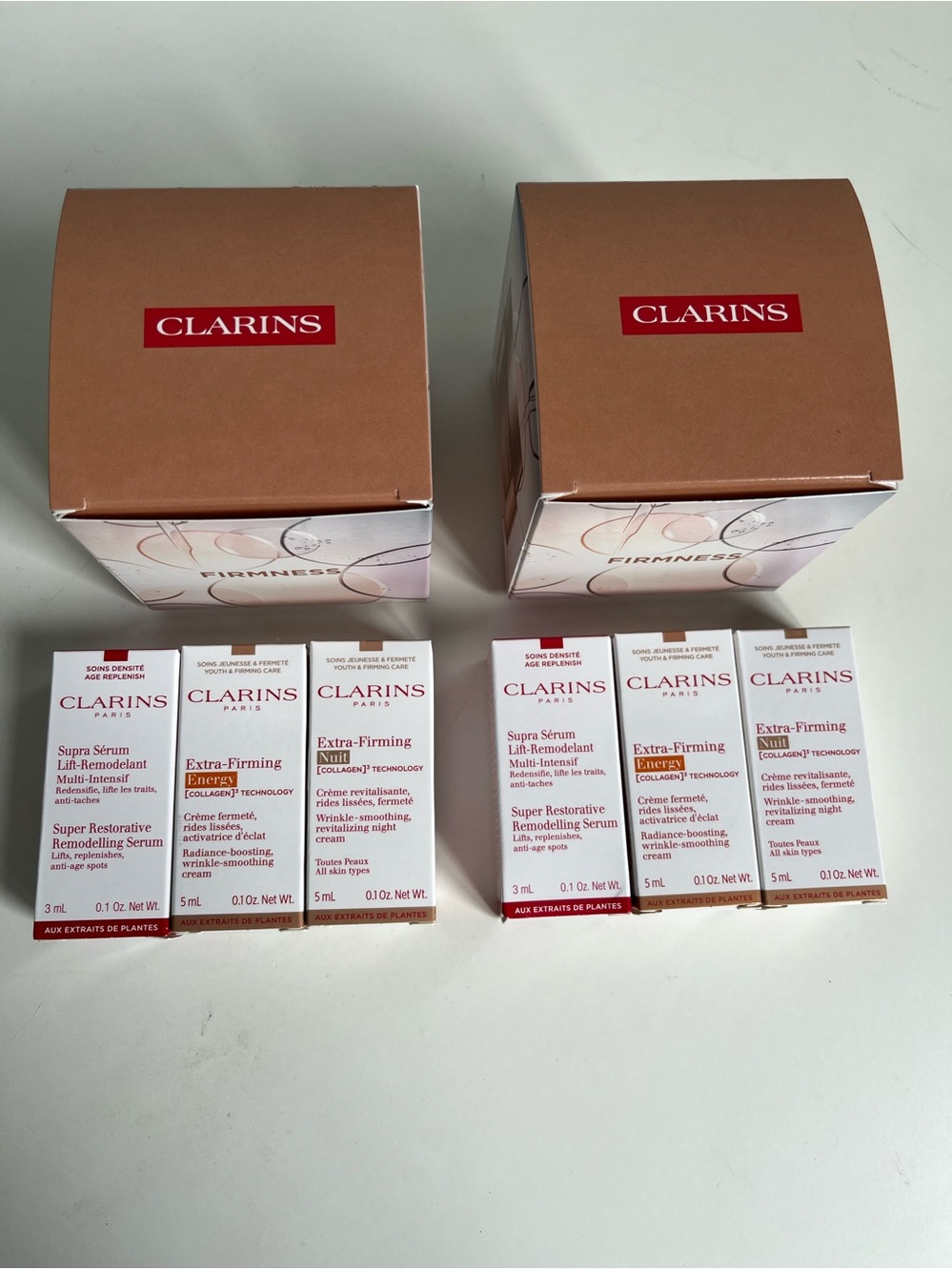 Clarins Extra-Firming & Super Restorative Skincare Mini Set (Set of 2)